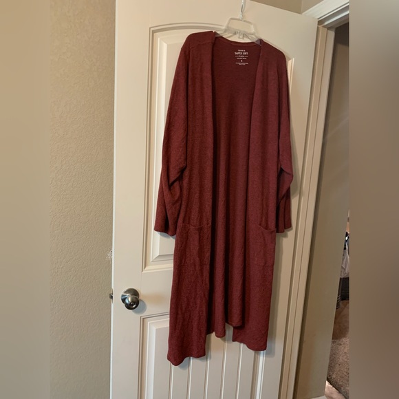 Torrid Super Soft Plush Duster Open Front - Picture 1 of 7